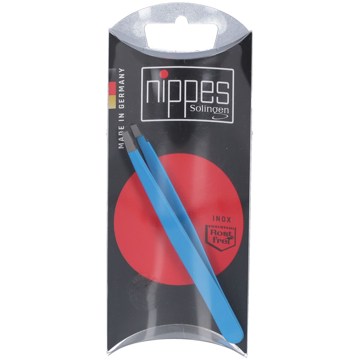 nippes Solingen pinzette verniciate dritte in acciaio inox