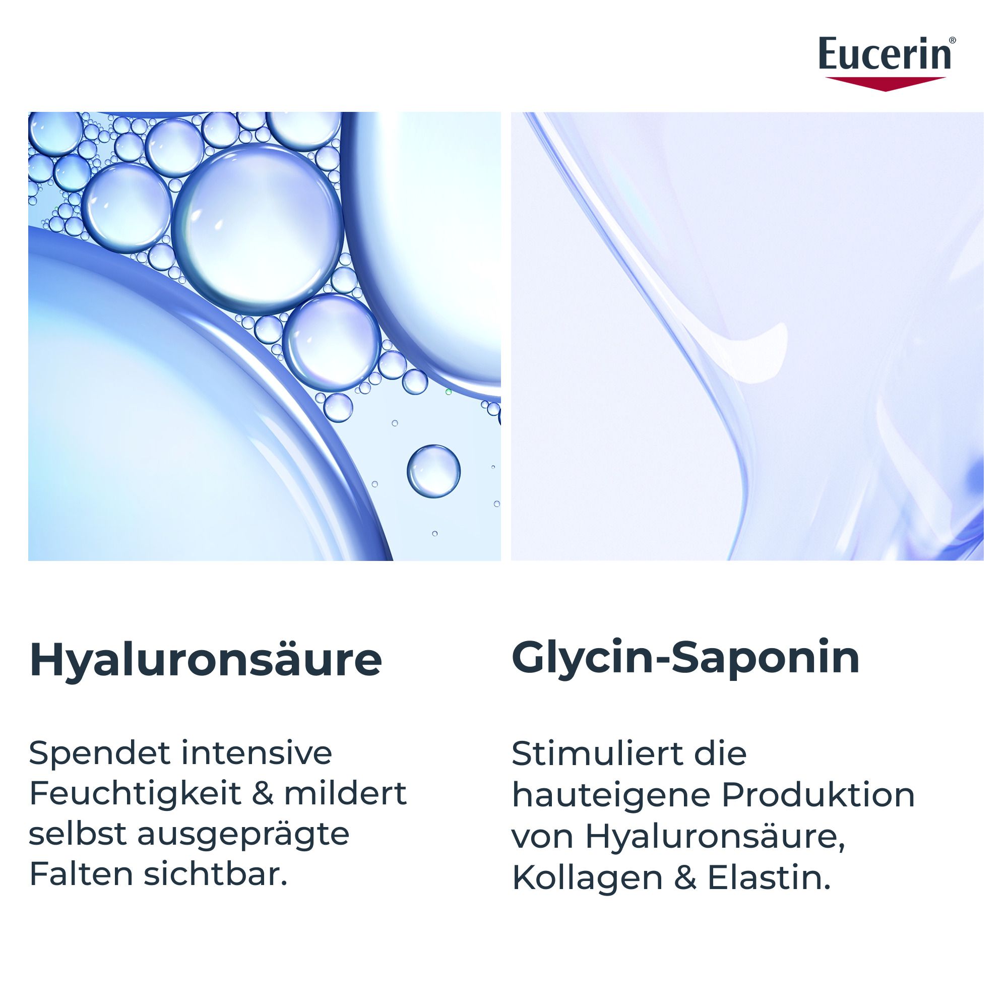Eucerin Hyaluron-Filler Contorno Occhi: l'acido ialuronico idrata e leviga le rughe.