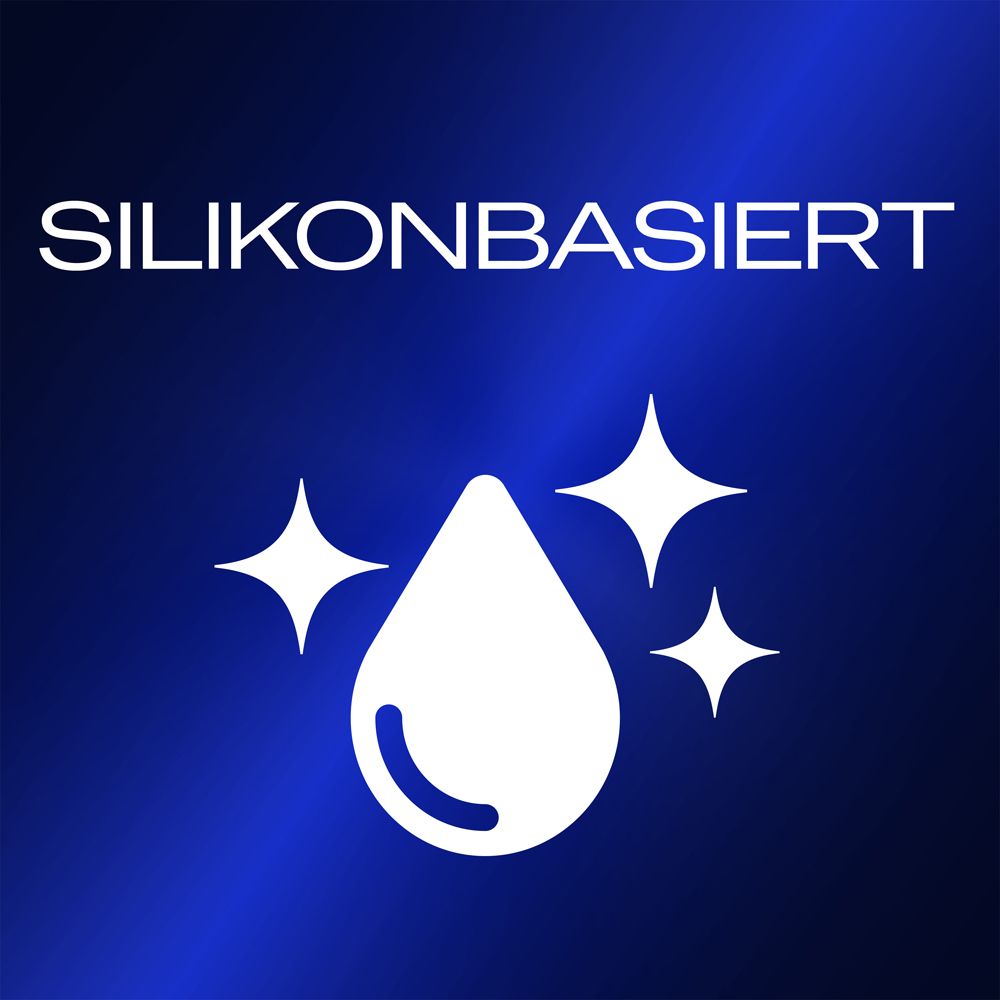 Simbolo: goccia con stelle, a base di silicone.