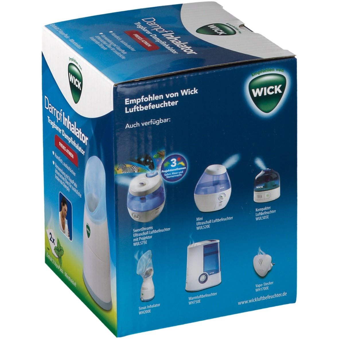 Wick DAMPFINHALATOR (W1300 WS/BLUE)