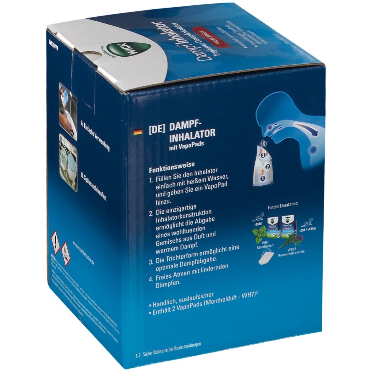 Wick DAMPFINHALATOR (W1300 WS/BLUE)