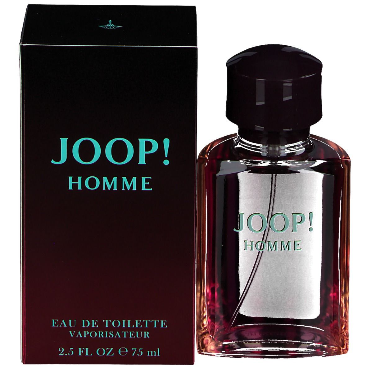 Flacone e confezione JOOP! HOMME. Confezione nera con scritta JOOP! HOMME.