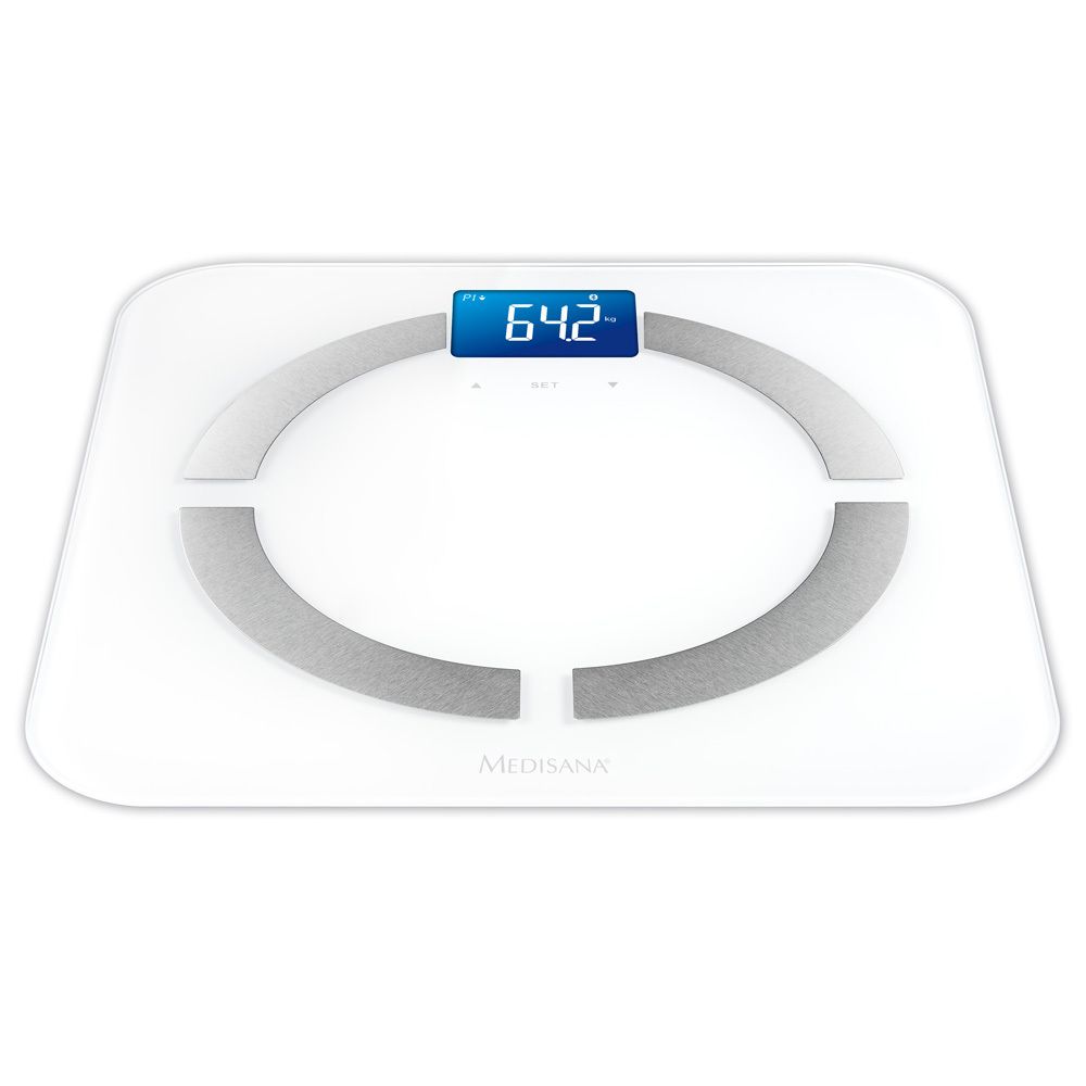 Medisana BS 430 connect Trasparente Bilancia pesapersone elettronica