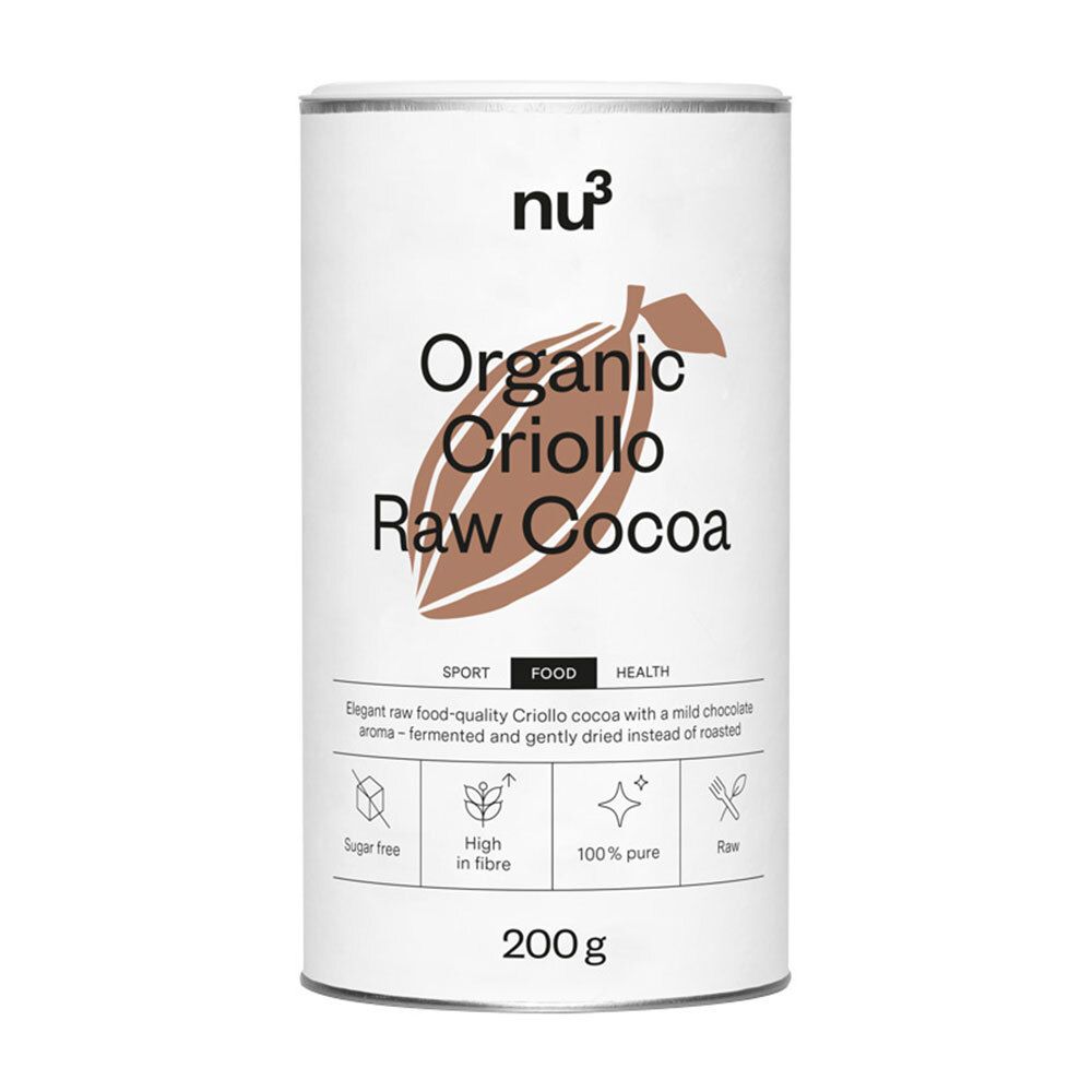 nu3 Cacao crudo criollo bio