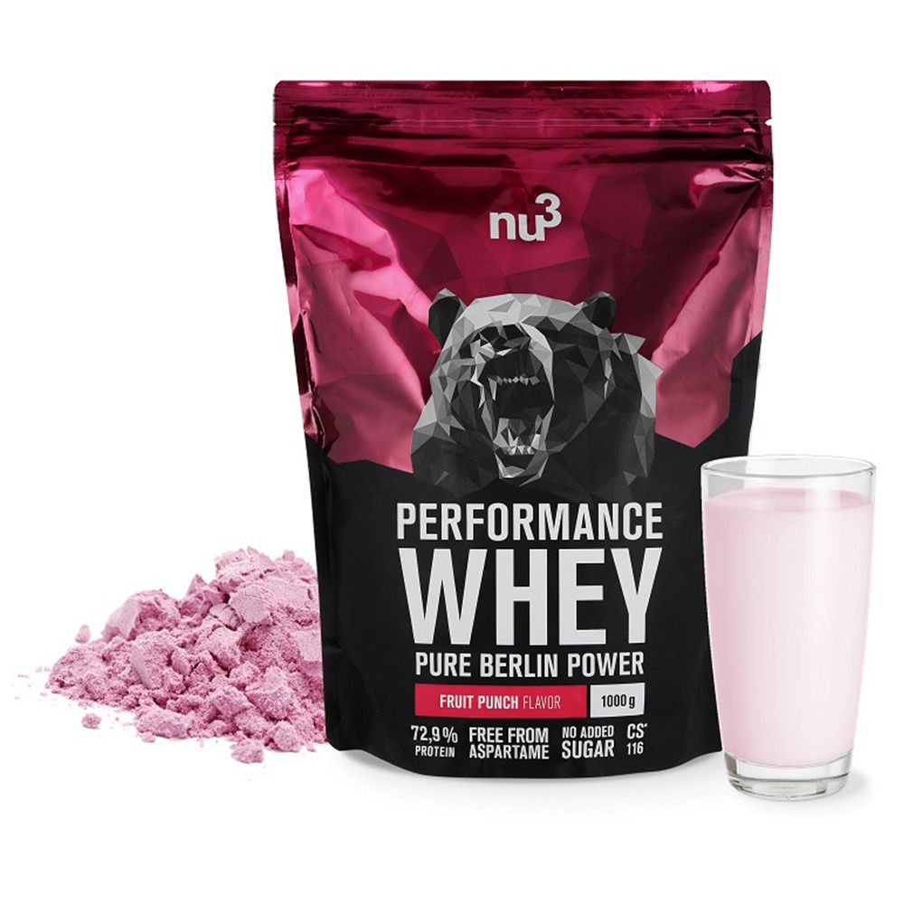 nu3 Performance Proteine Whey Fruit Punch