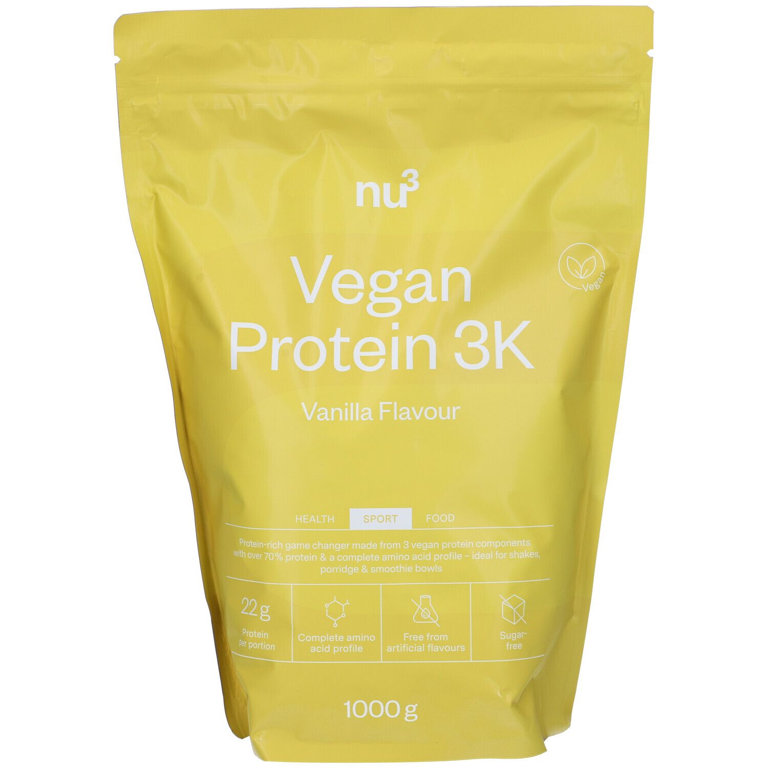 nu3 Vegan Protein 3K Vaniglia