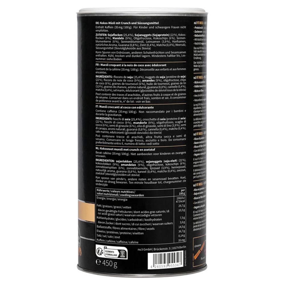nu3 FIT Protein Muesli Cocco Crunch