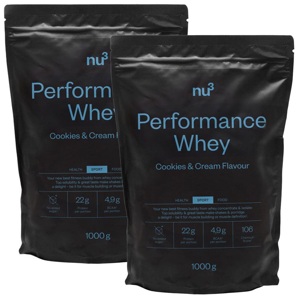 nu3 Performance Whey Set da 2