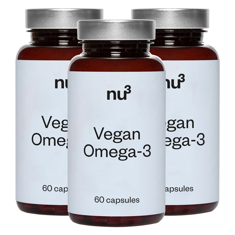 nu3 Omega-3 in capsule vegan Set da 3