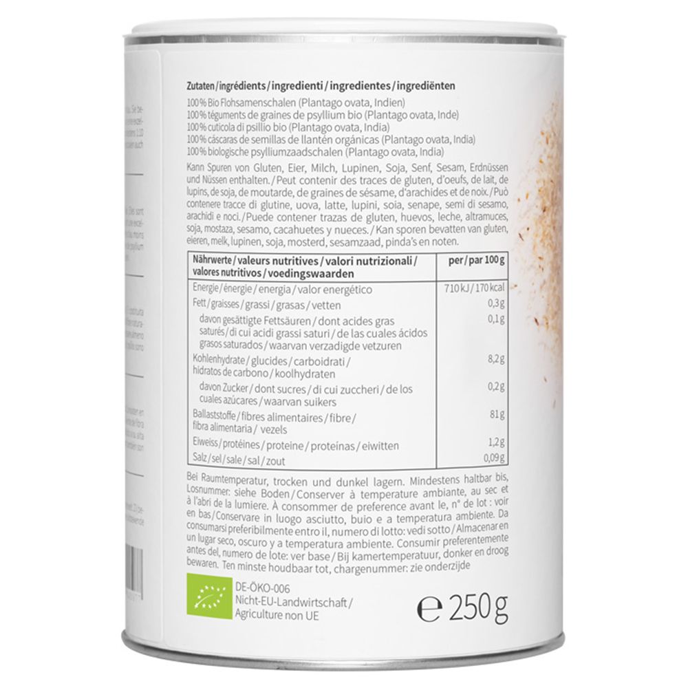nu3 Bucce di Psyllium Organico