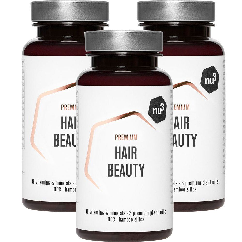 nu3 Hair Beauty Premium Set da 3