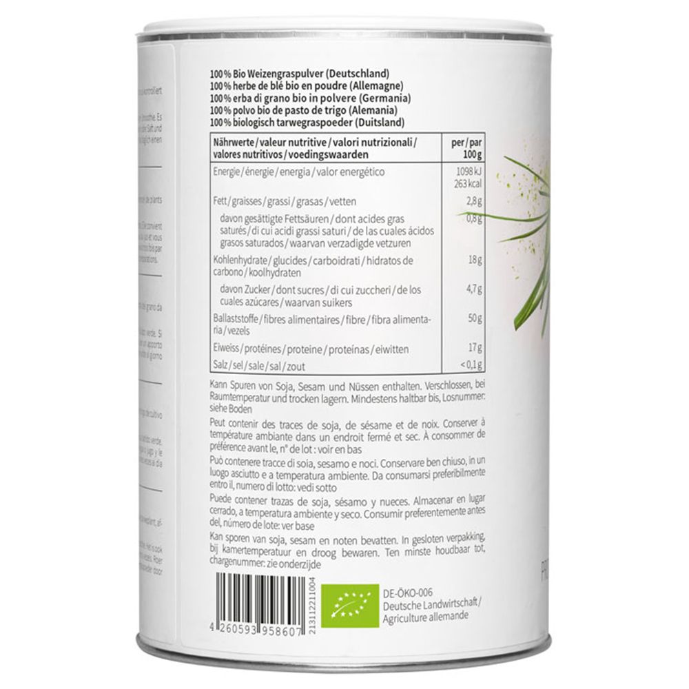 nu3 Erba di Grano Bio Set da 3