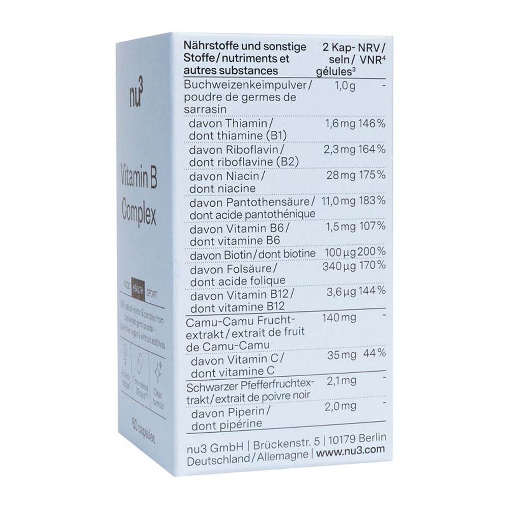 nu3 Vitamina B complex