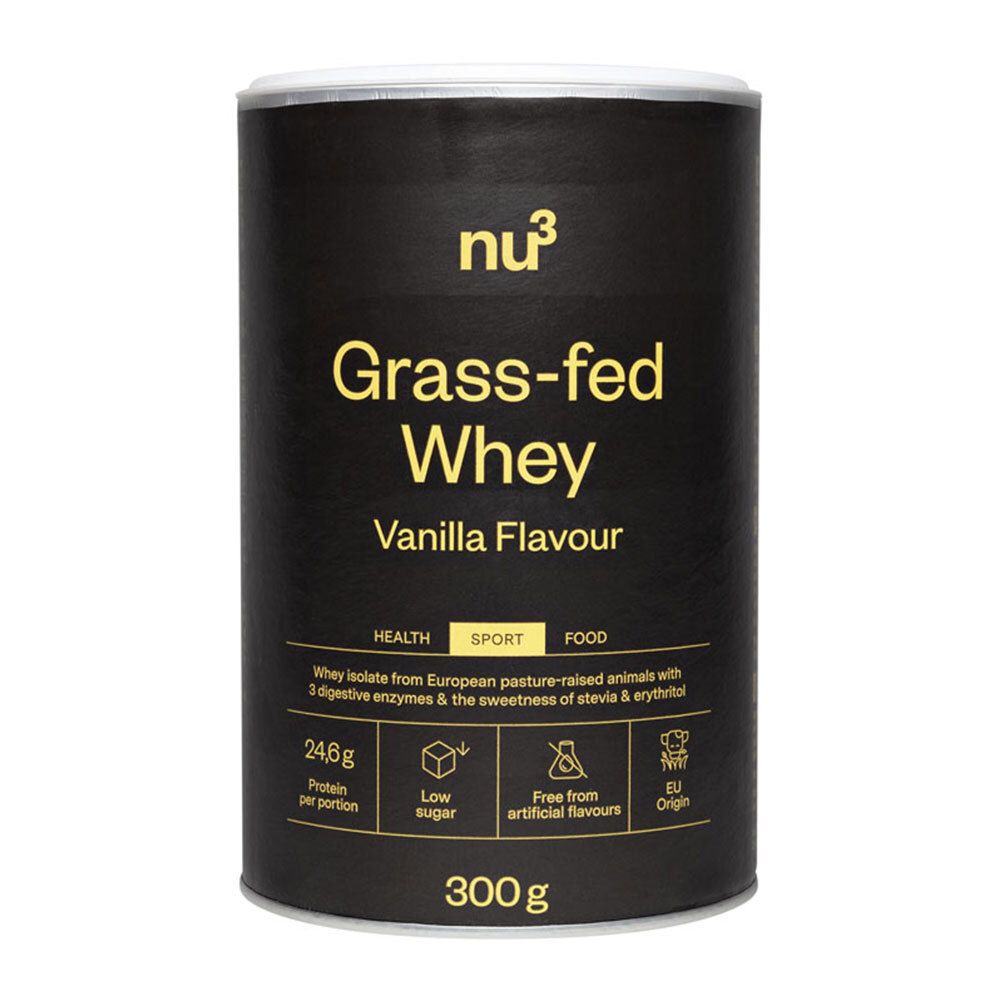 nu3 Grass-Fed Whey, vaniglia