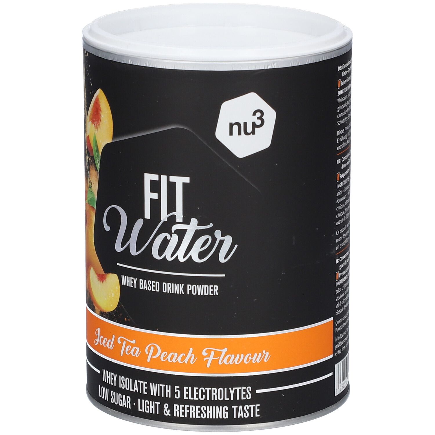 nu3 Fit Water Iced Tea Peach