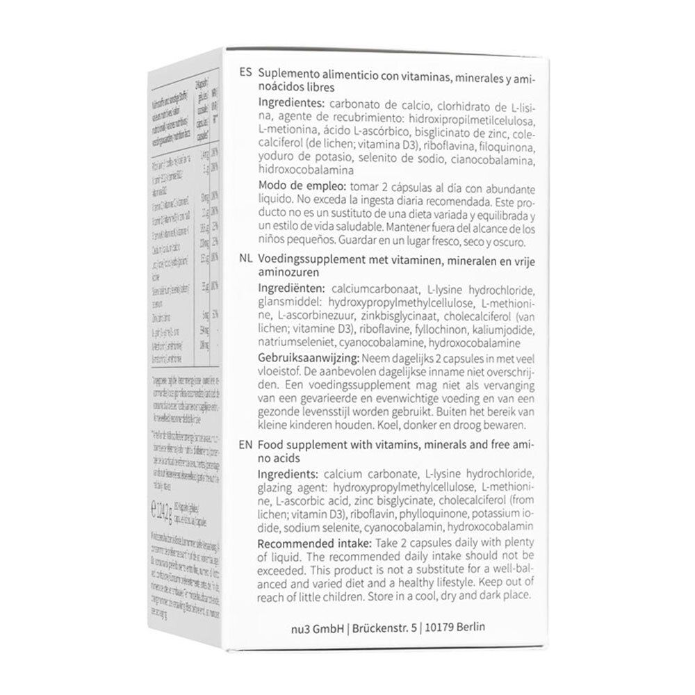 nu3 Vegan Essential Multivitamin