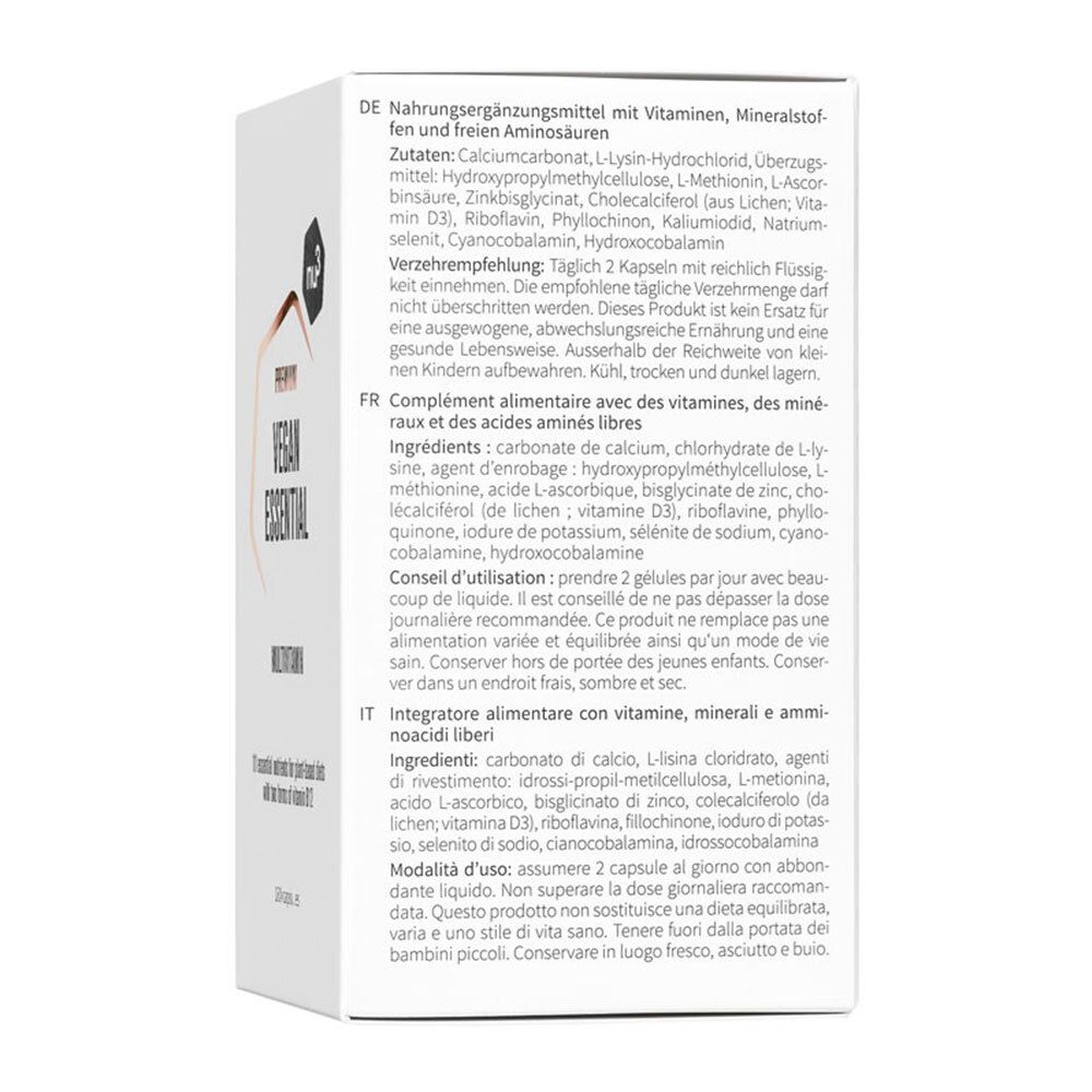 nu3 Vegan Essential Multivitamin