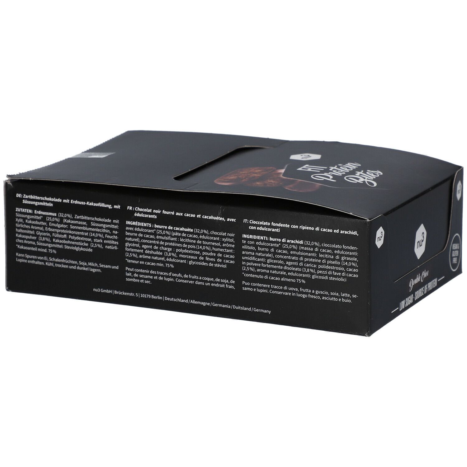 nu3 Fit Protein Bites Double-Choc da 24