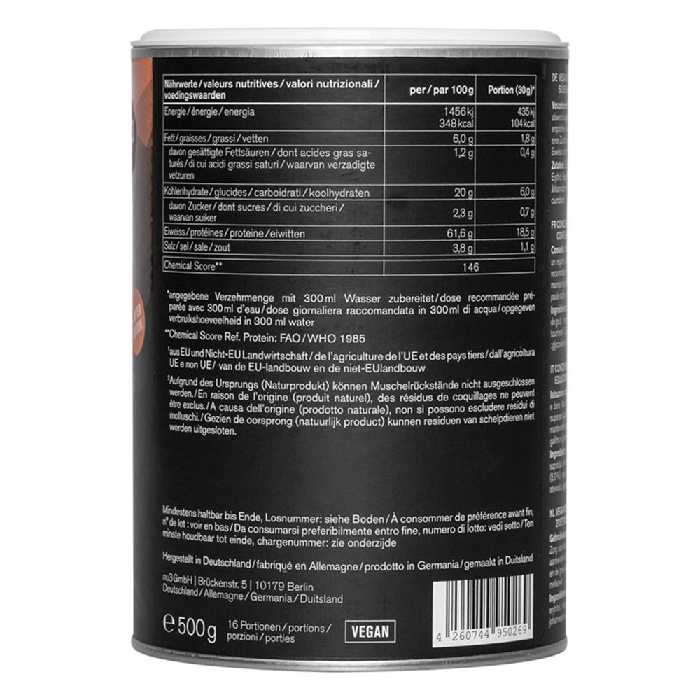 Nu3 Vegan Protein 3K Shake Gusto Salted Caramel