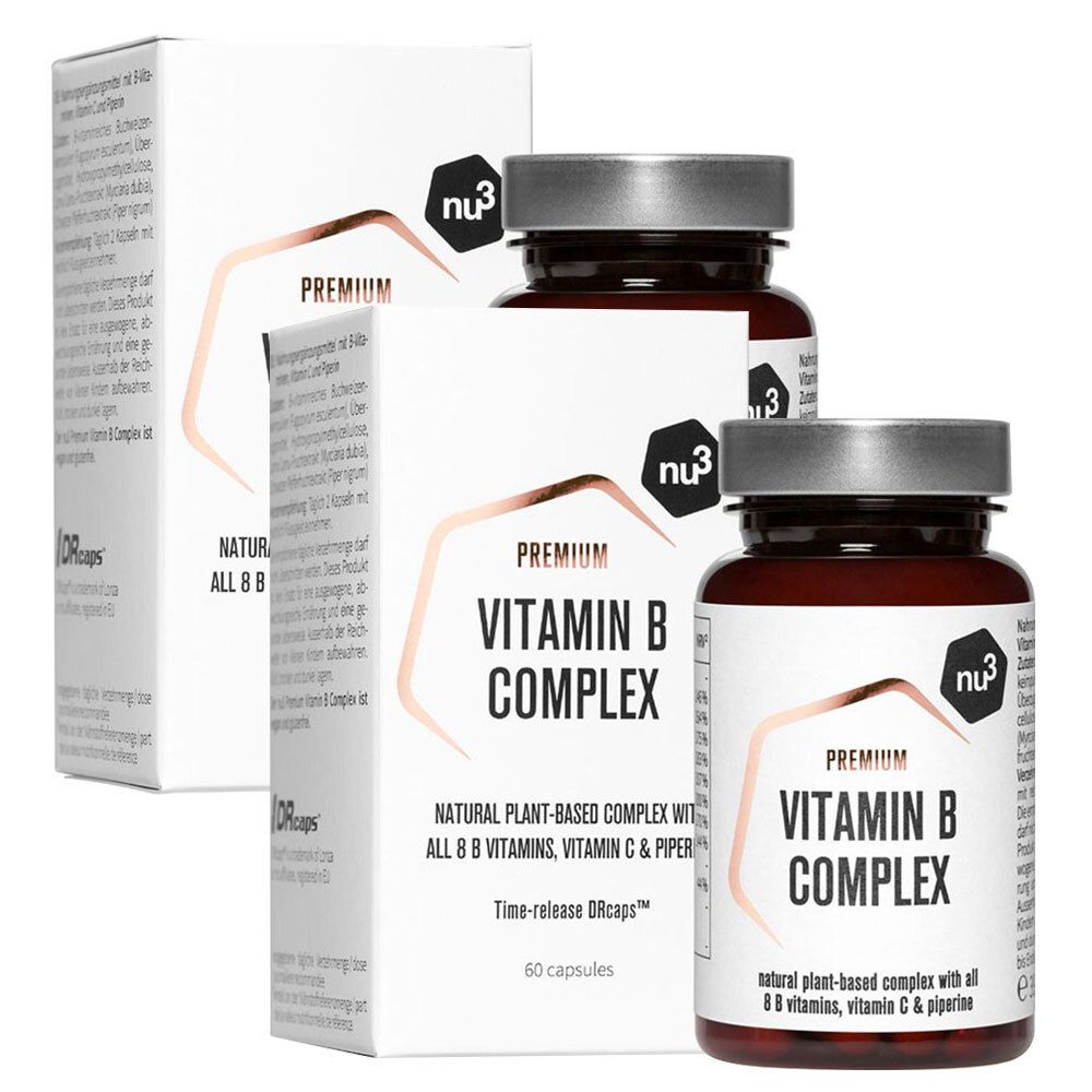 nu3 Complesso Vitaminico B Premium Set da 2