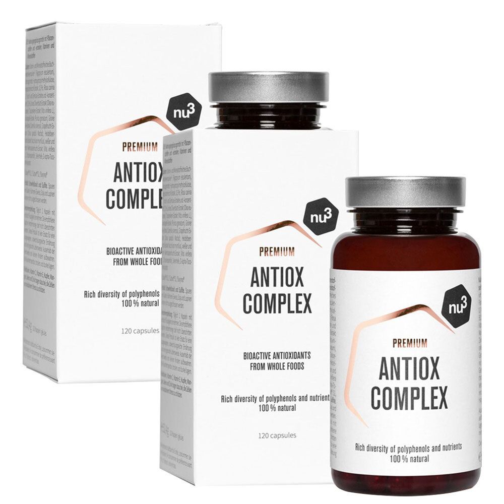 nu3 AntiOx Integratore Antiossidante Set da 2