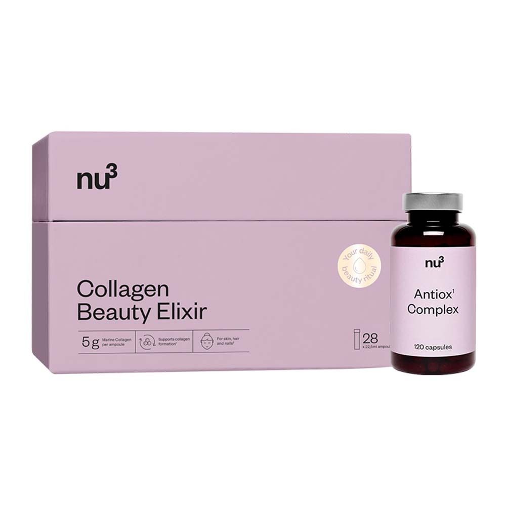 nu3 Antiox Complex + nu3 Collagene Beauty Elixir