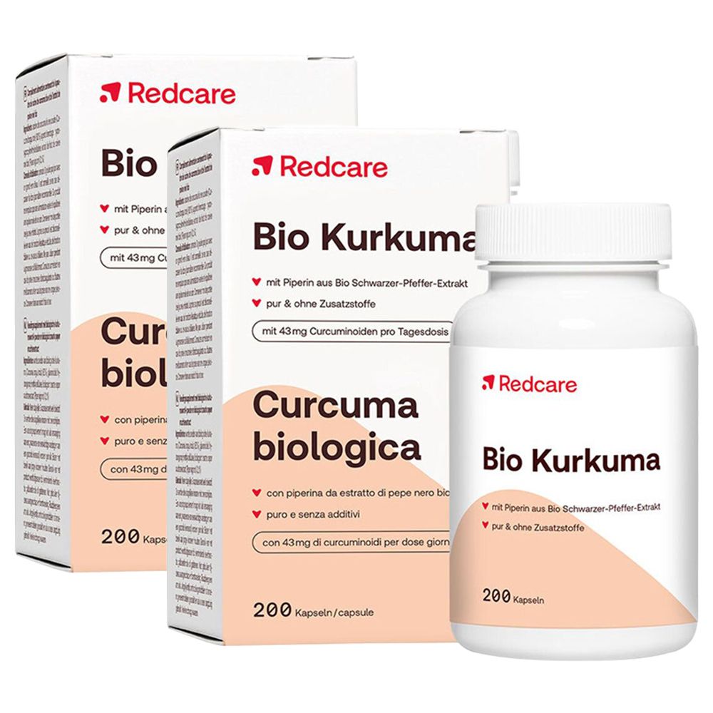 Redcare Curcuma Bio Set da 2