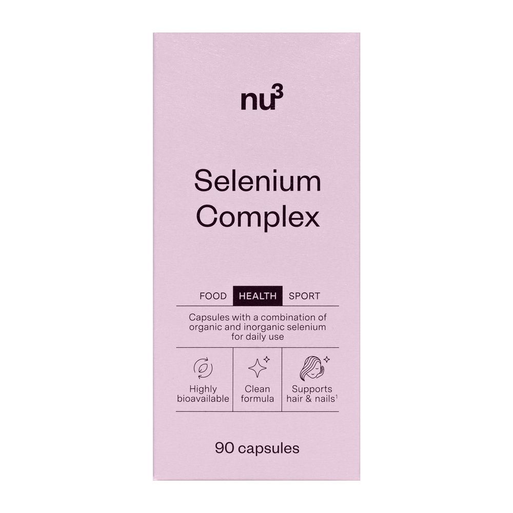 Confezione di nu3 Selenio Complesso, 90 capsule.