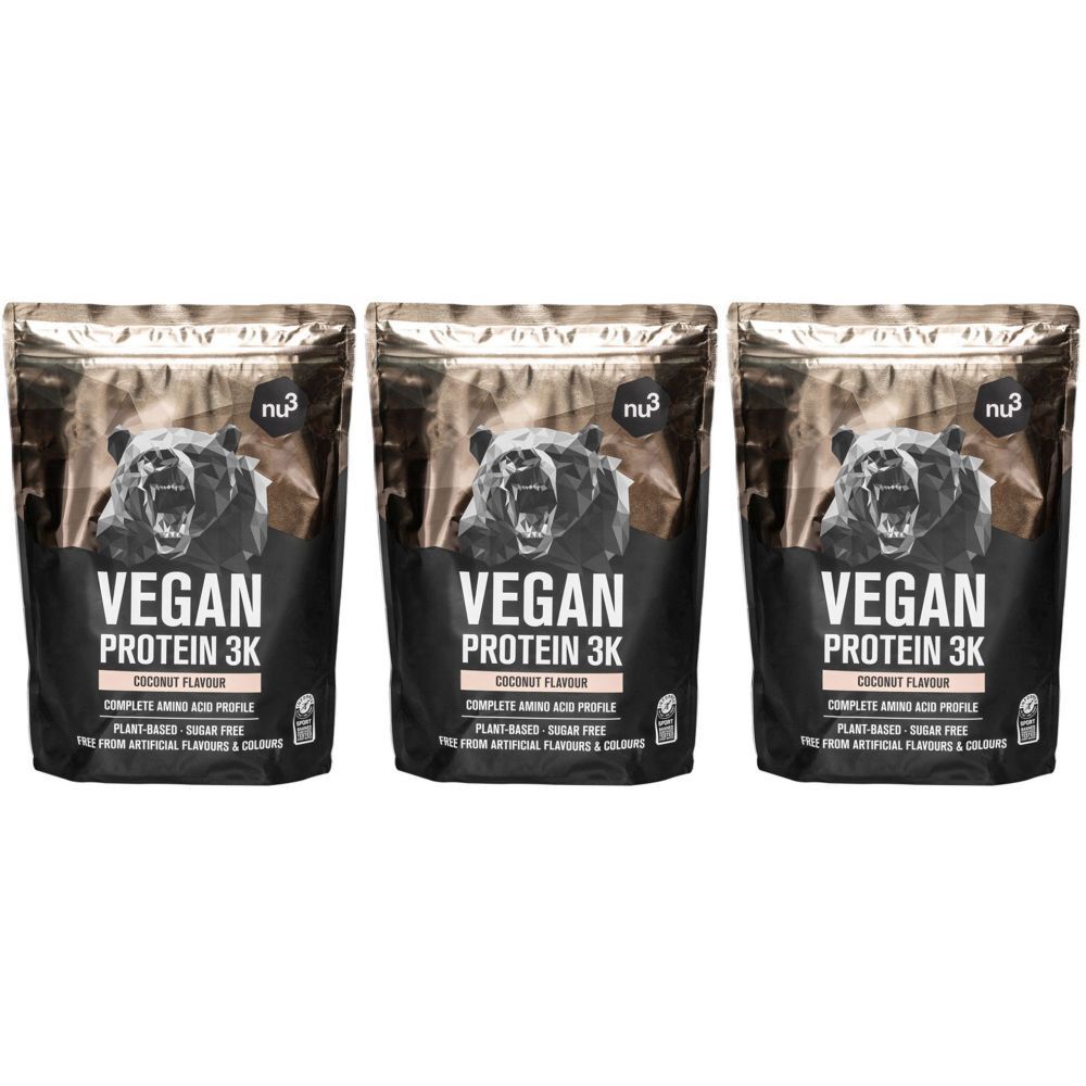 nu3 Vegan Protein 3K Coconut Set da 3