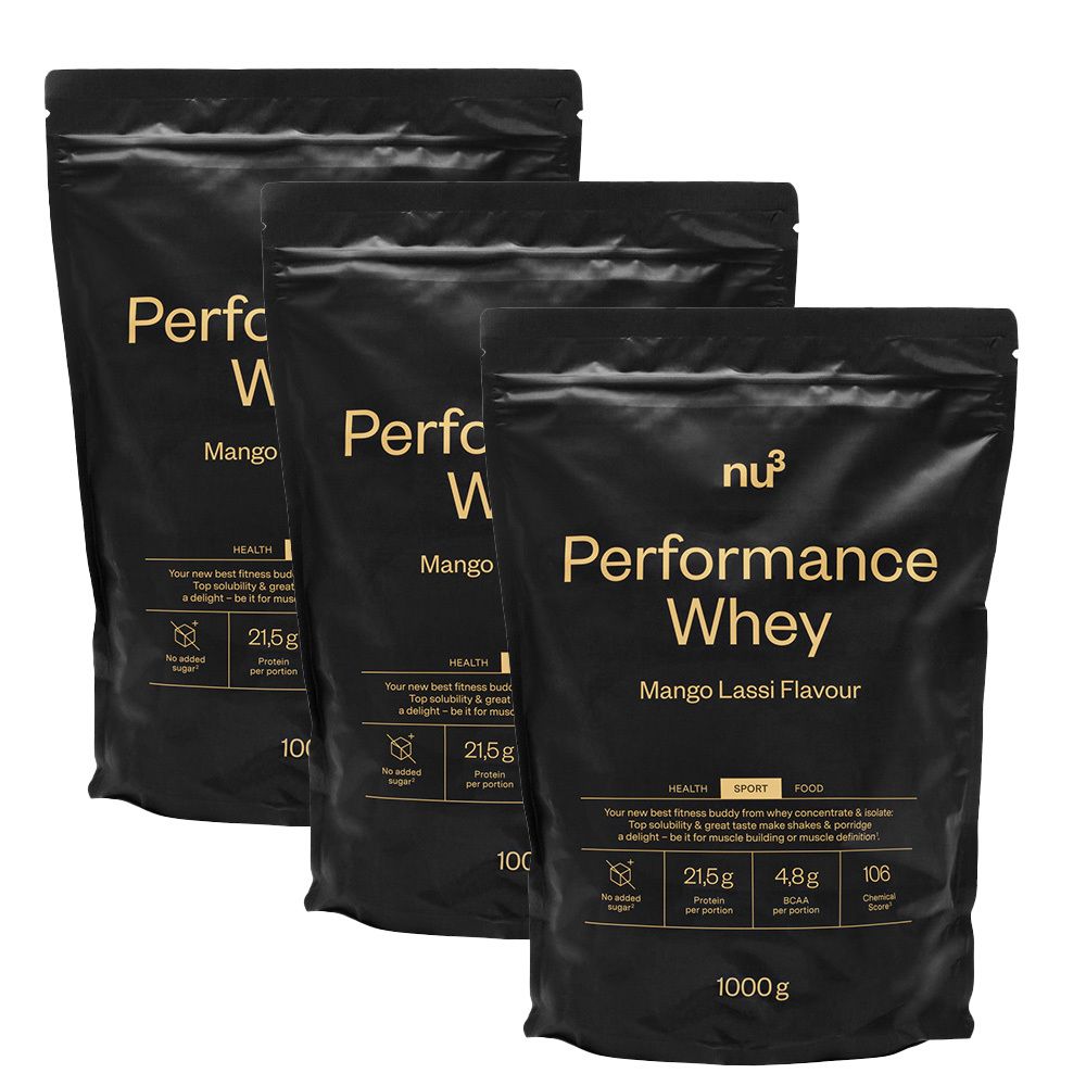 nu3 Performance Whey Set da 3