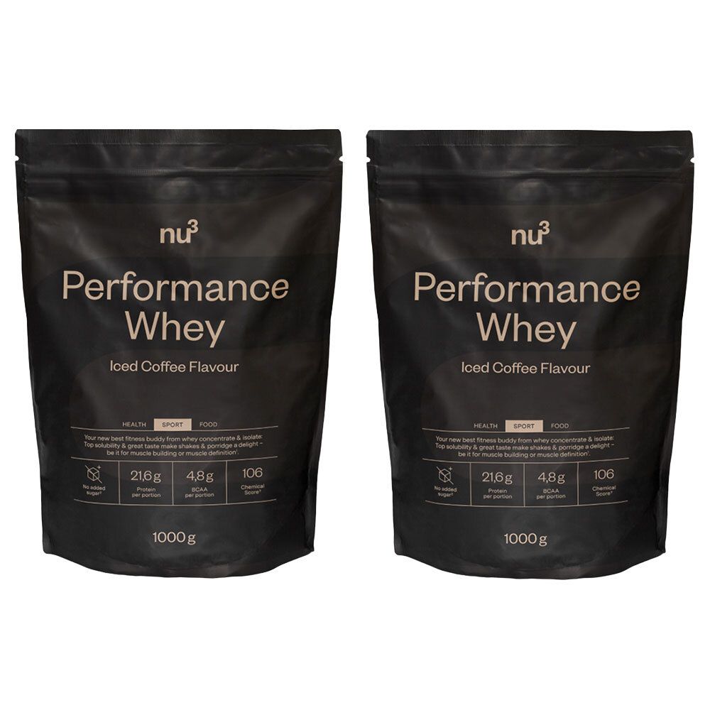 nu3 Performance Whey Iced Coffee Set da 2