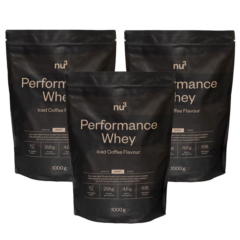 nu3 Performance Whey Iced Coffee Set da 3