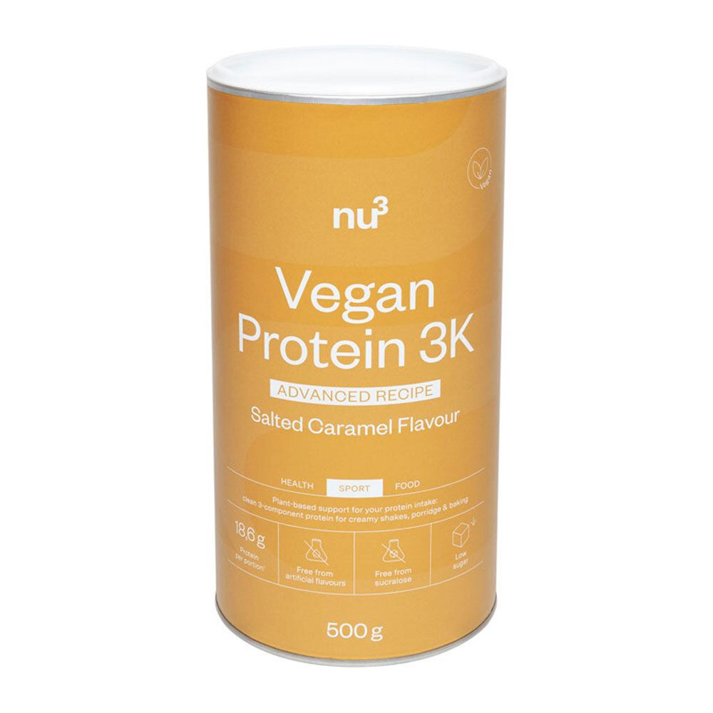 nu3 Vegan Protein 3K Advanced Salted Caramel