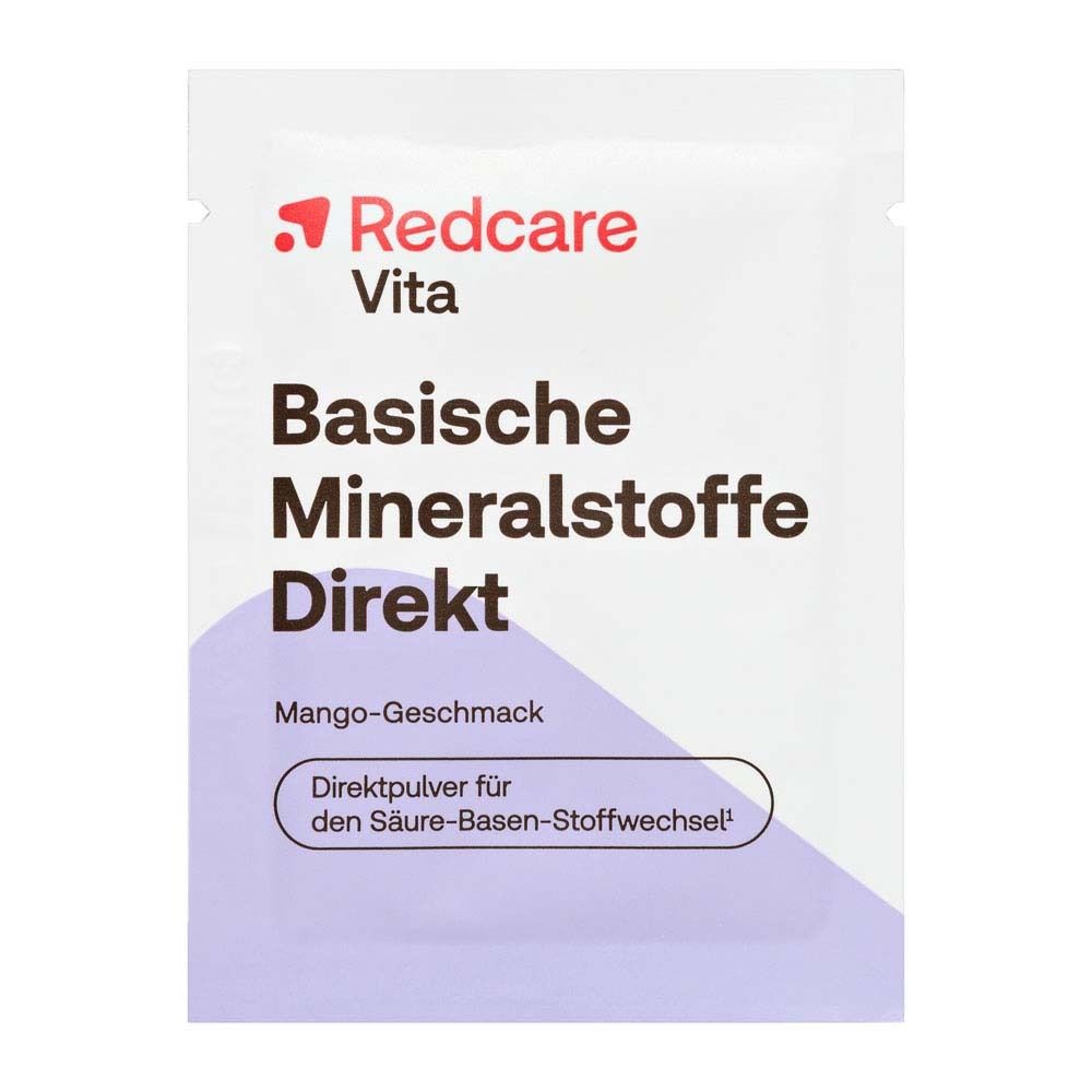 Bustina Redcare Basische Mineralstoffe Direkt. Gusto mango.