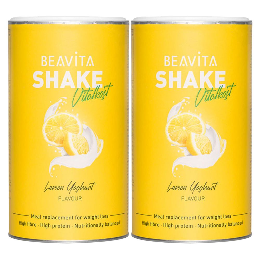 BEAVITA Vitalkost Plus Limone-Yogurt Set da 2