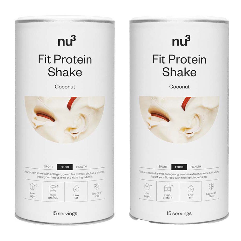 nu3 Fit Protein Shake Set da 2