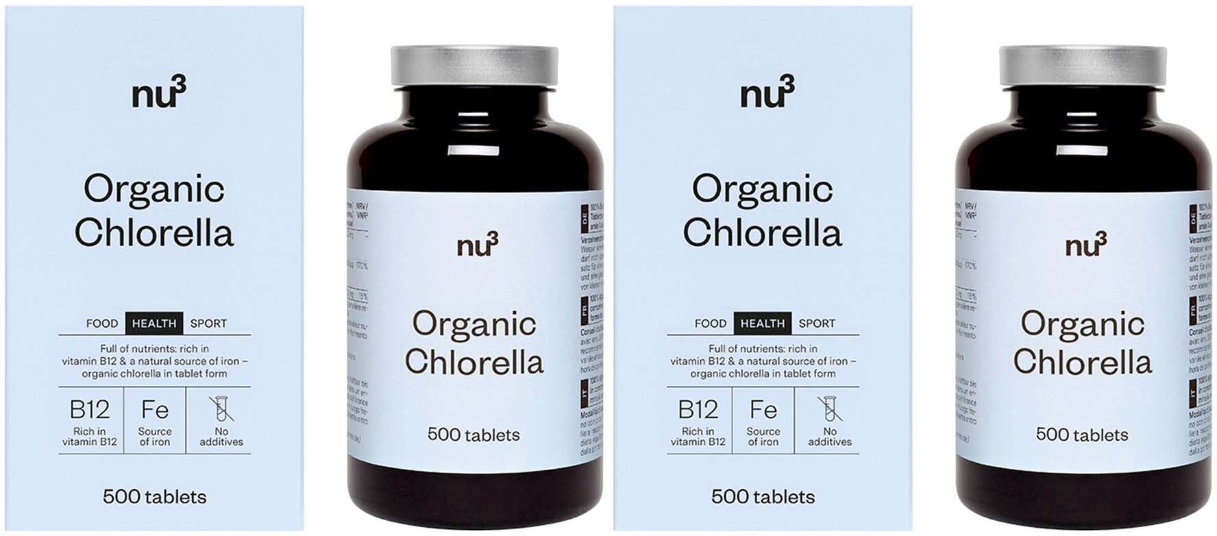 nu3 Chlorella Bio 0,4g x2