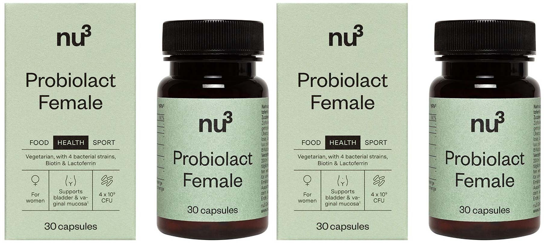 nu3 Probiolact Female Set da 2