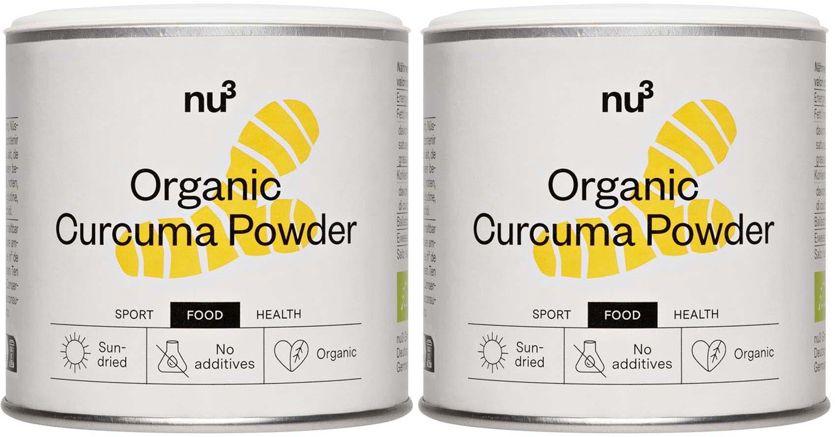 nu3 Curcuma bio in polvere Set da 2