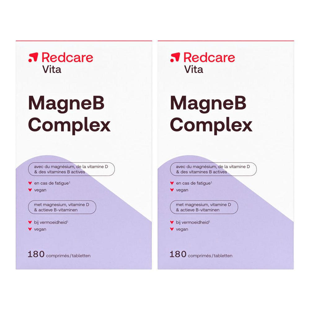 Redcare Magnesio B complex Set da 2