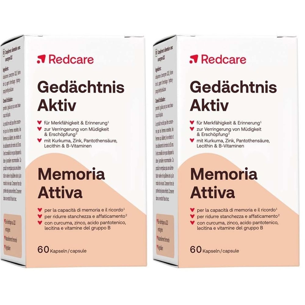 Redcare Vita Memoria Attiva Set da 2