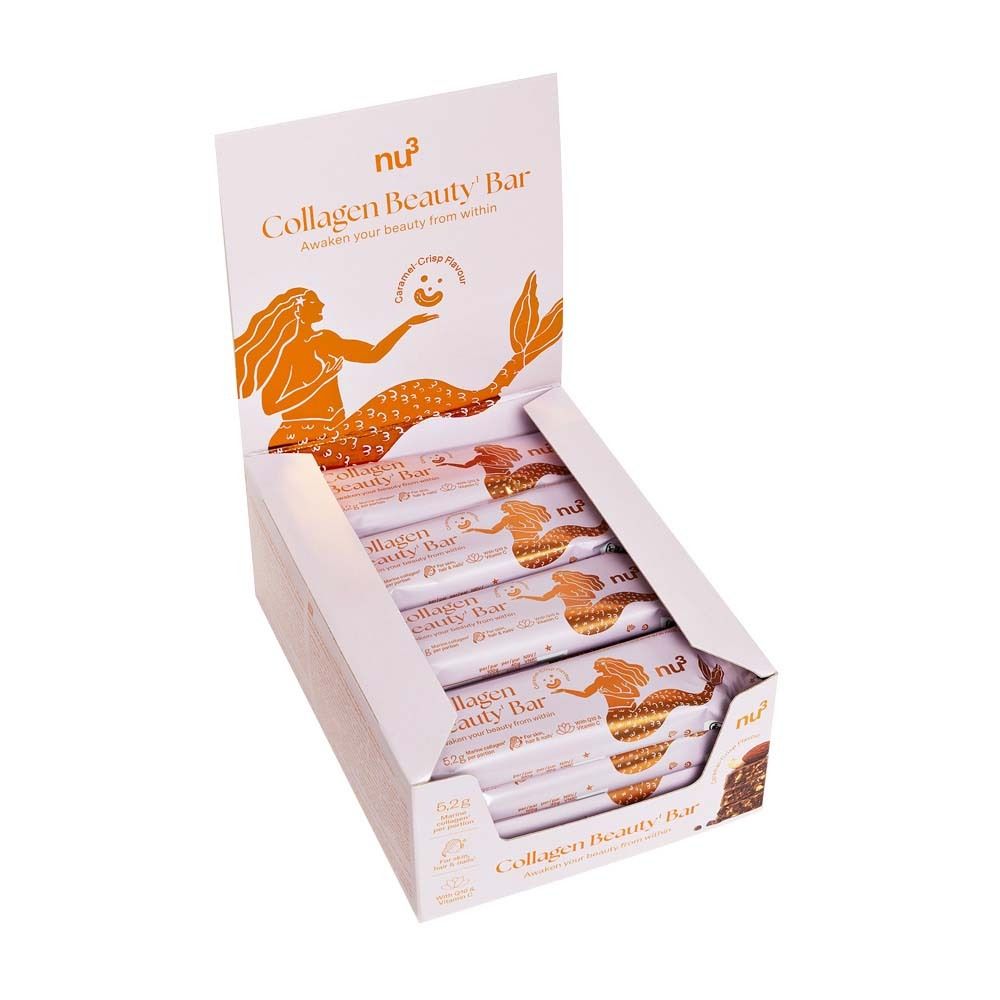nu3 Collagen Beauty Bar Caramel Crisp