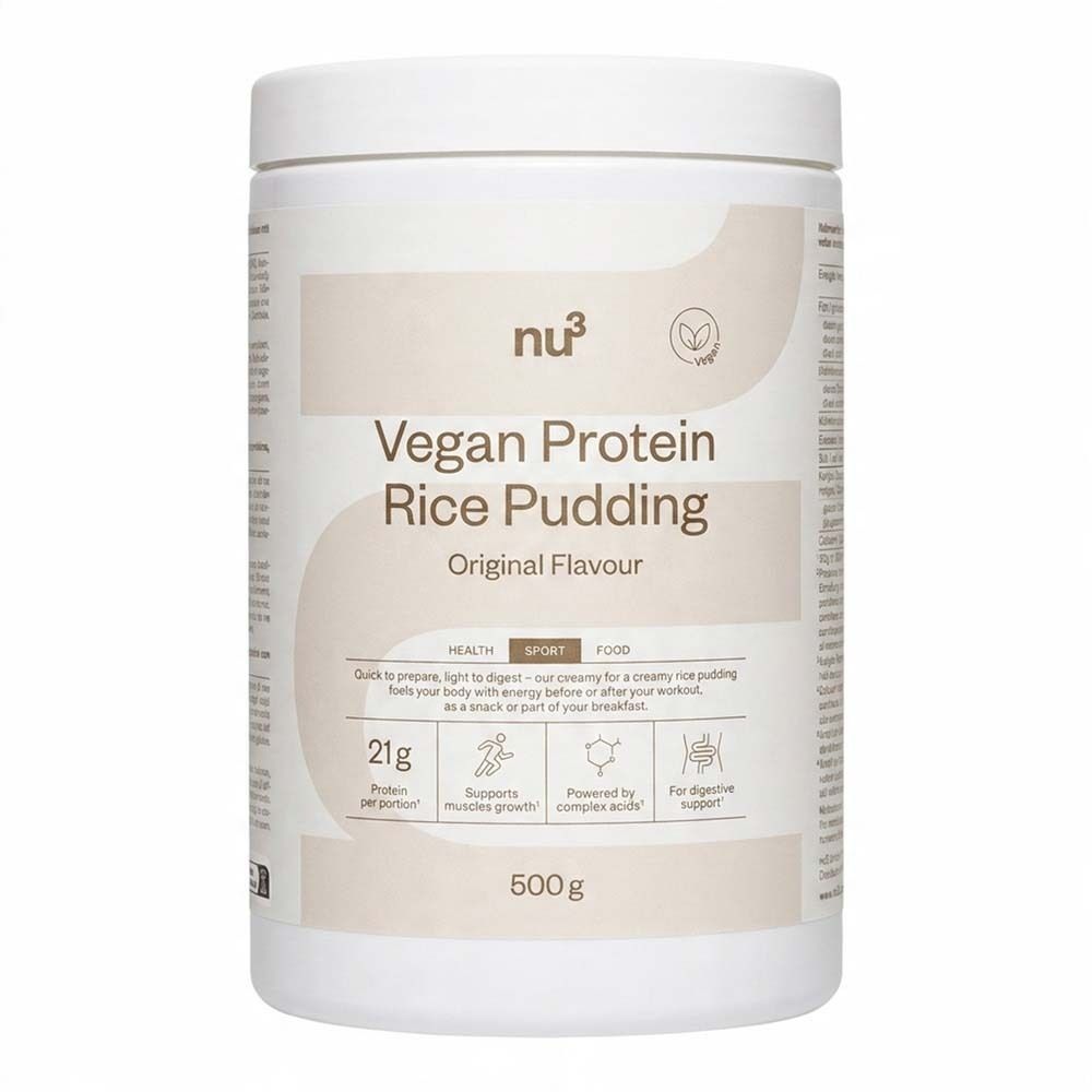 nu3 Budino di Riso Proteico Vegano