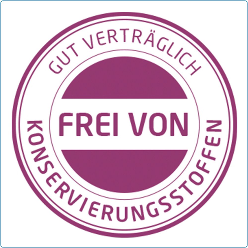 Adesivo rotondo: Ben tollerato, senza conservanti.
