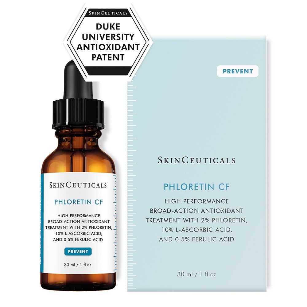 Flacone del prodotto e confezione. Confezione con nome del prodotto e ingredienti. 30 ml/1 fl oz.