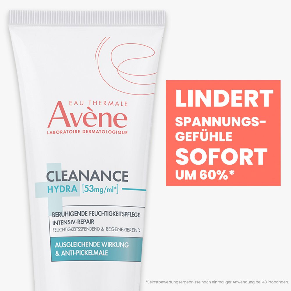Vari prodotti Avène. Testo: Cleanance clienti più soddisfatti vs. concorrenti.