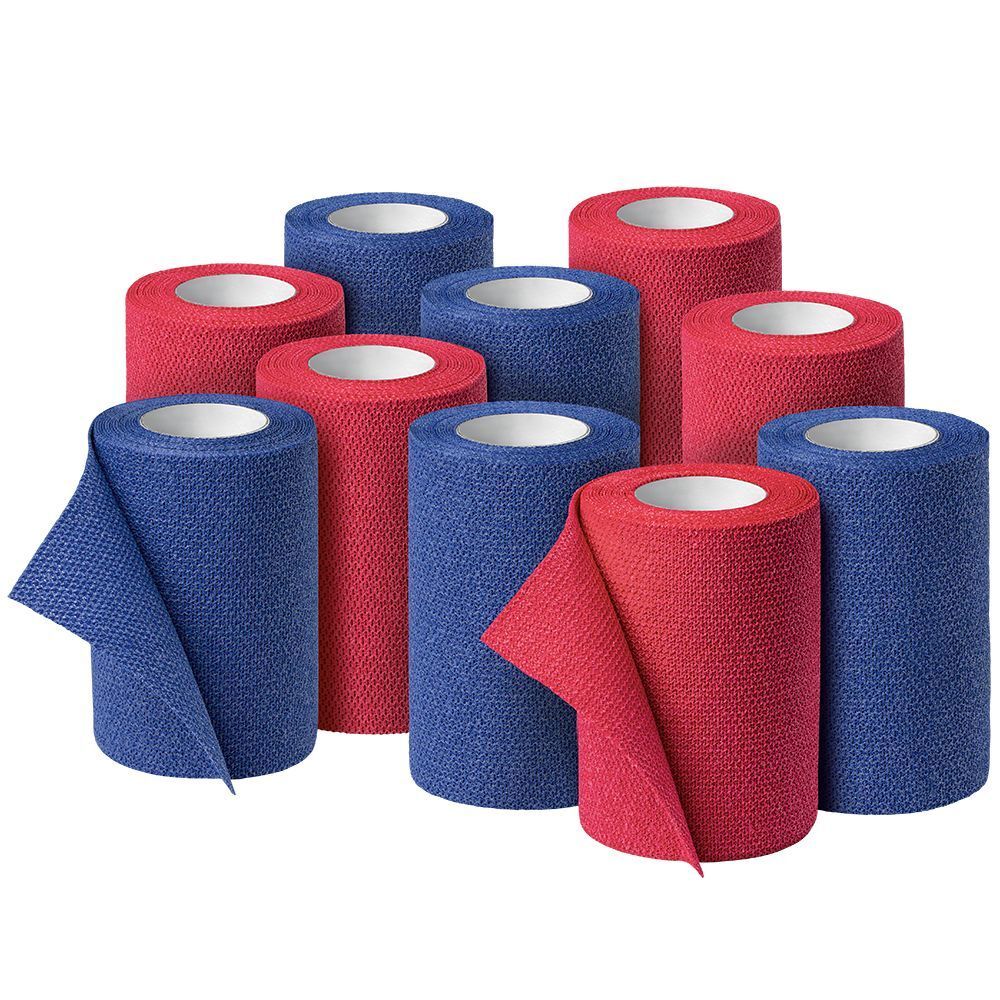 HARTMANN IEALAST®-HEIL Colore, bendaggio ideale elastico permanente, rosso e blu