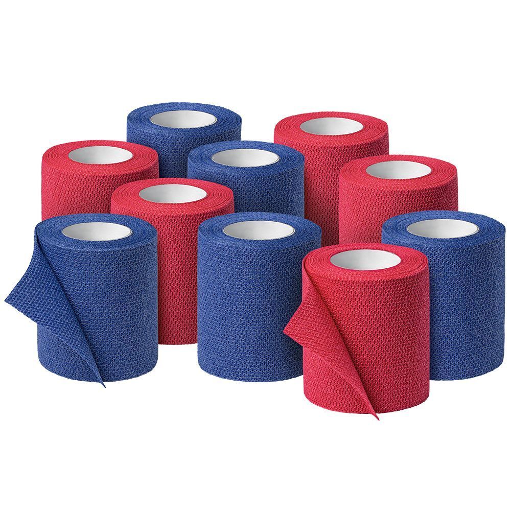 HARTMANN IEALAST®-HEIL Colore, bendaggio ideale elastico permanente, rosso e blu