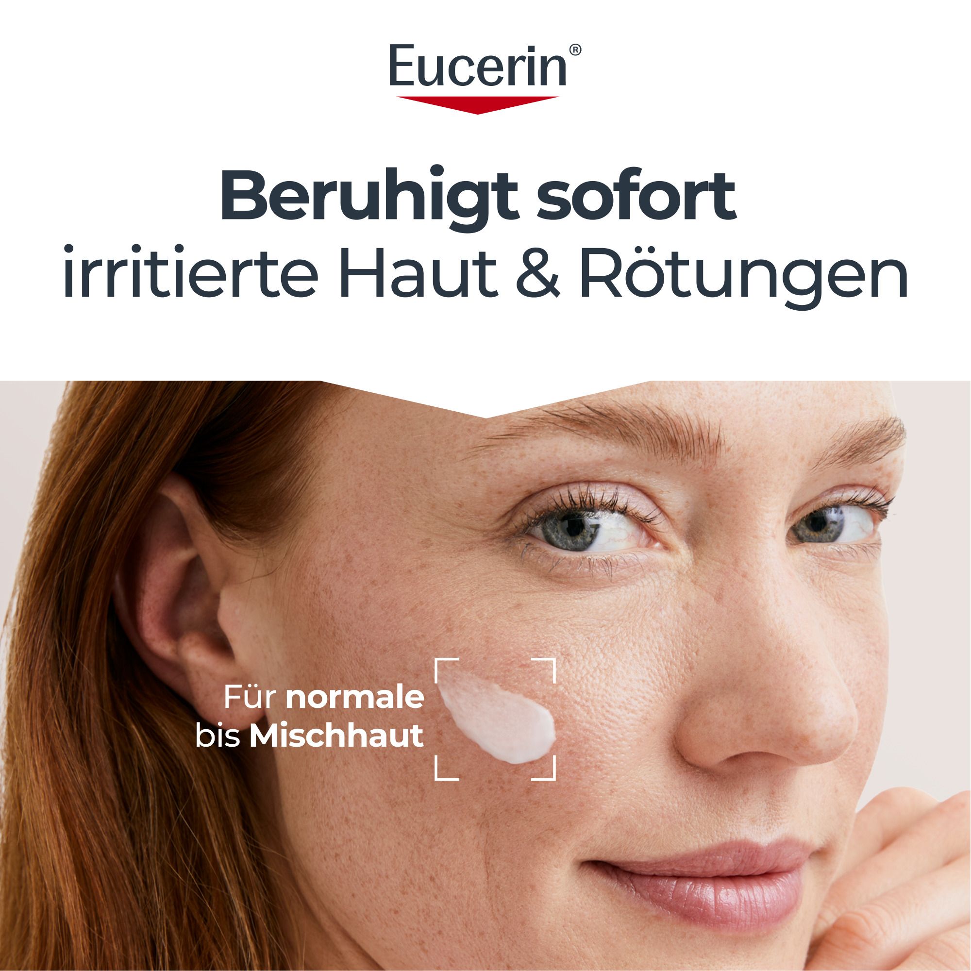 Eucerin UltraSensitive Cura Lenitiva: Lenisce subito pelle irritata e rossori.