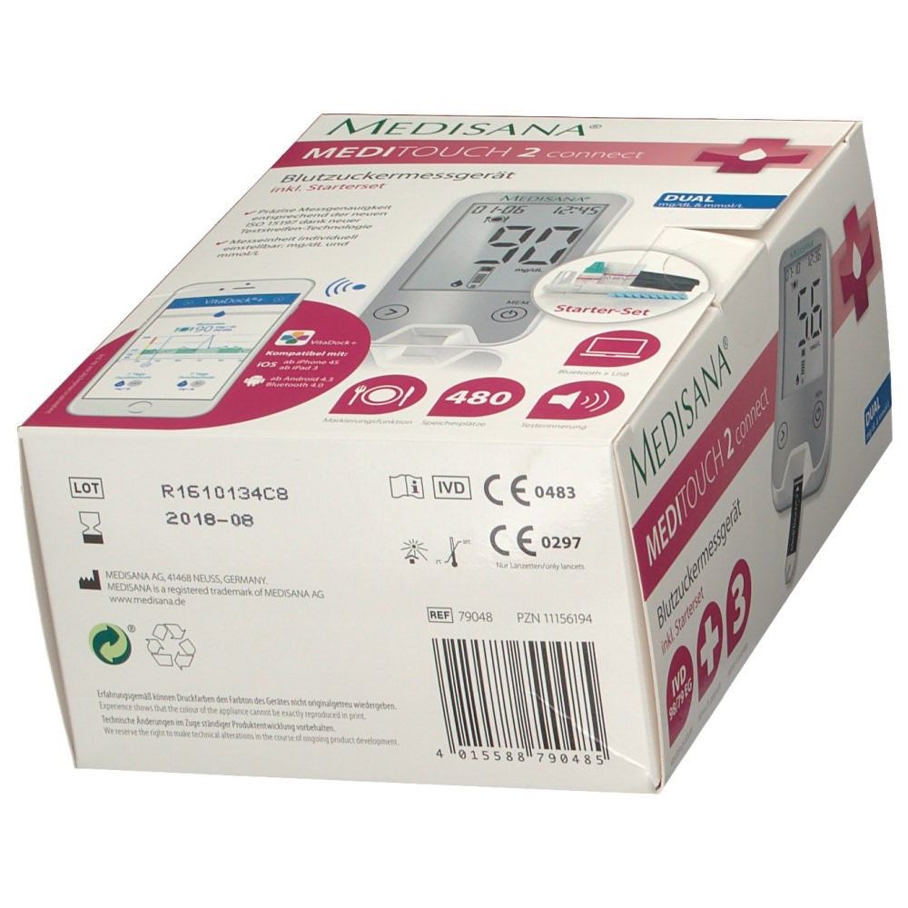 Retro della confezione del prodotto. Mostra informazioni, tra cui certificazioni e numero di lotto. Include il logo del produttore.